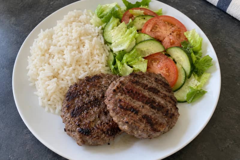 Grilled burger
