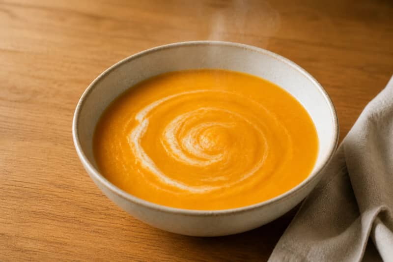 Carrot and ginger soup