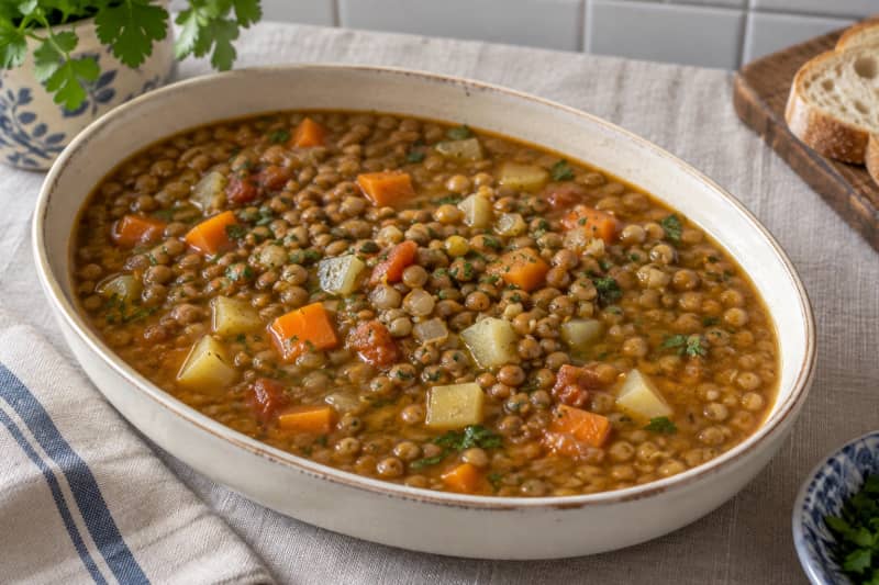 Lentil soup