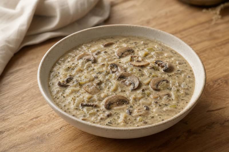 Mushroom soup