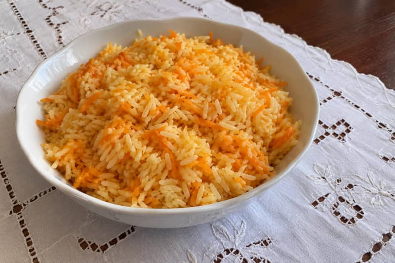 Carrot rice