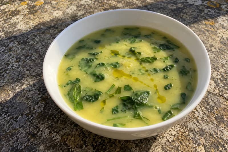 Watercress soup