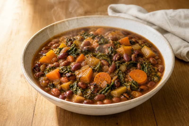 Feijoada de Legumes (vegetable feijoada)