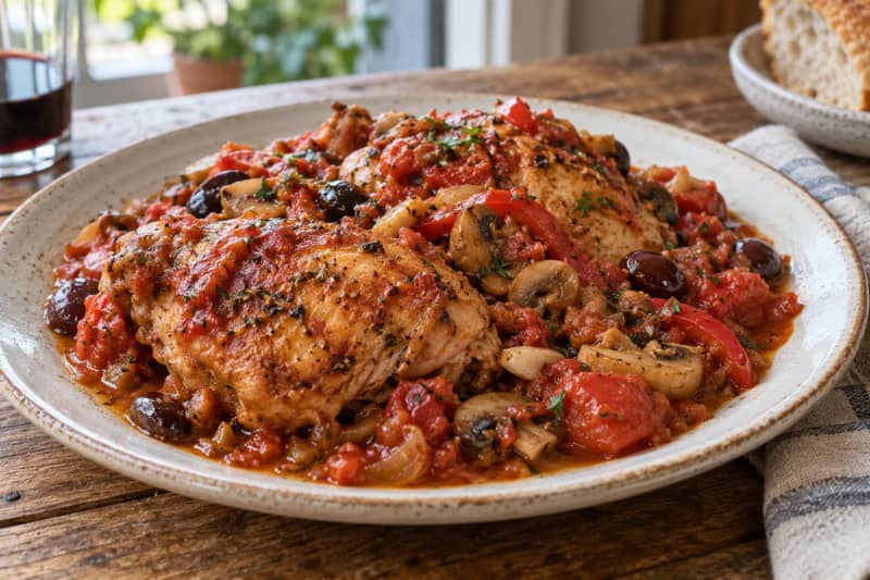 Chicken Cacciatore
