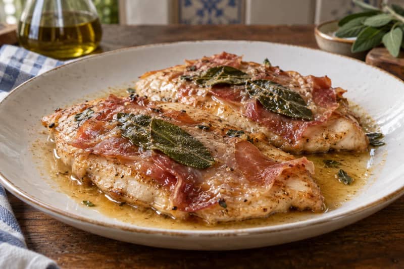 Chicken Saltimbocca
