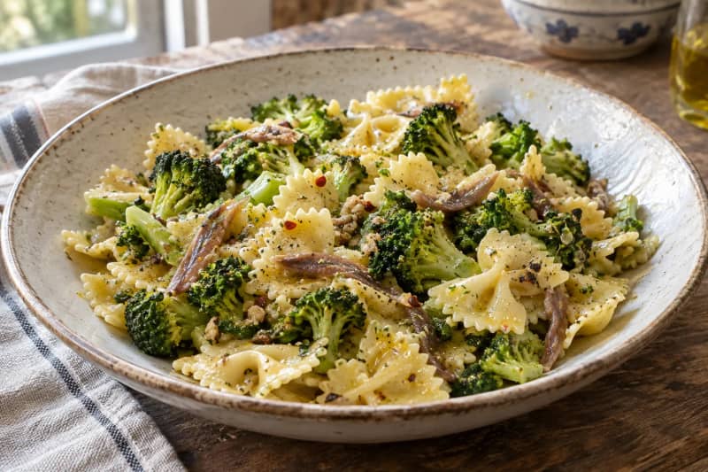 Farfalle Broccoli Anchovy