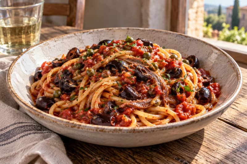 Pasta Puttanesca