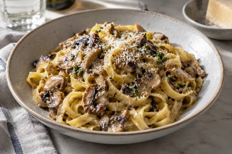 Tagliatelle with Mushrooms