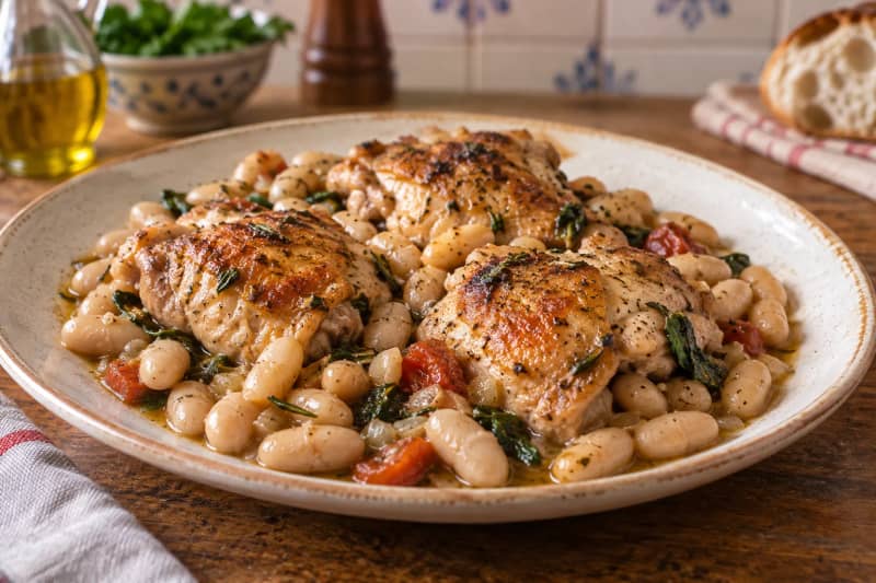 White Bean Chicken Skillet
