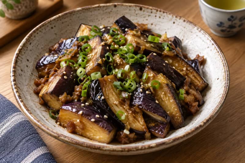 Eggplant Miso Stir-fry