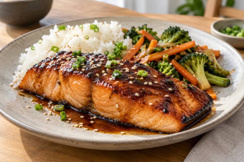 Salmon Teriyaki