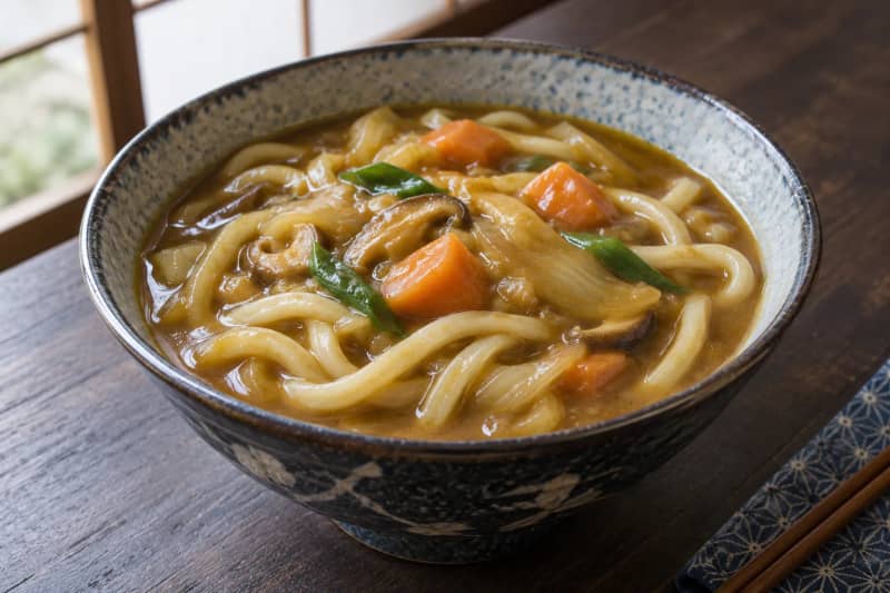 Vegetable Curry Udon
