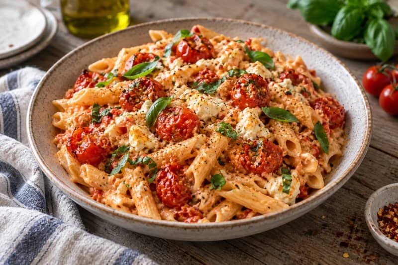 Baked Feta Pasta
