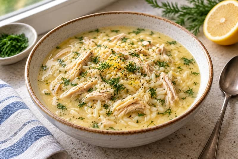 Chicken Avgolemono Soup