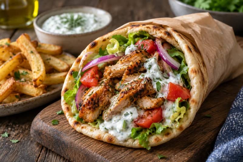 Chicken Gyro Wrap