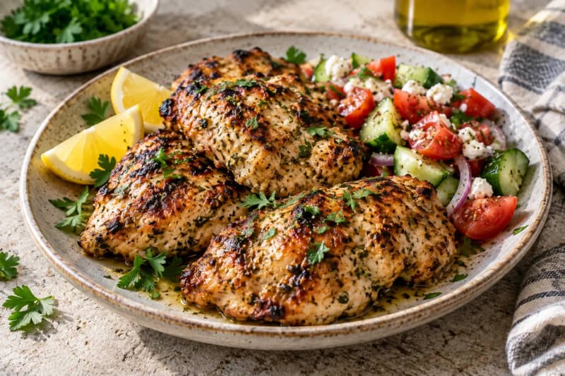 Greek Yogurt Marinated Chicken