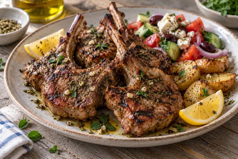 Lamb Chops Oregano