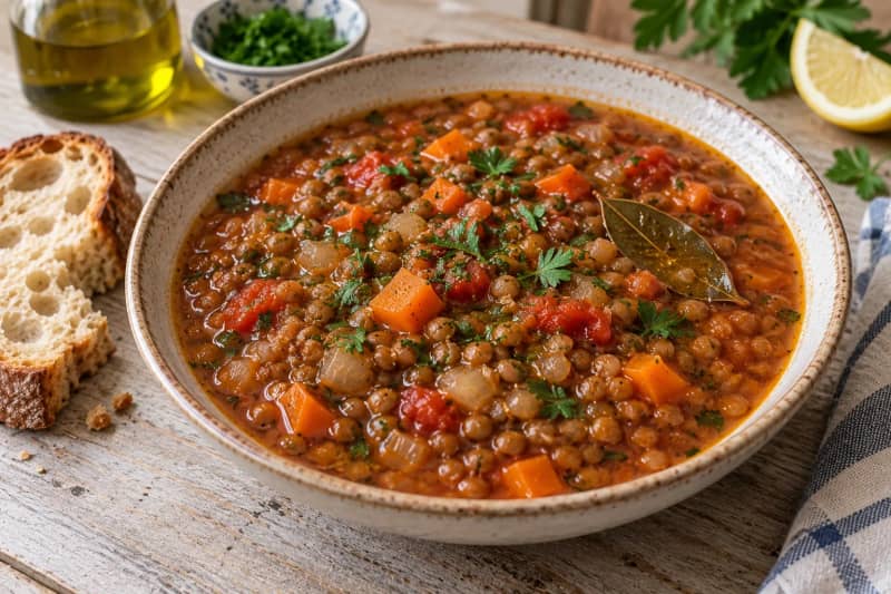 Lentil Soup Greek