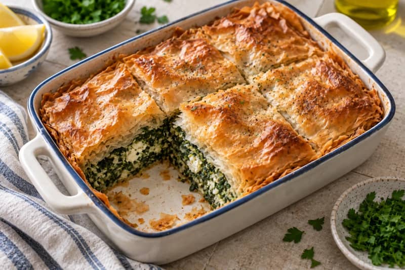 Spanakopita Bake