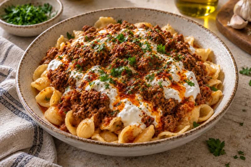 Turkish Pasta (viral)