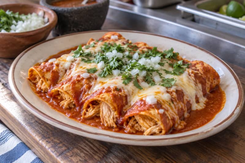Chicken Enchiladas