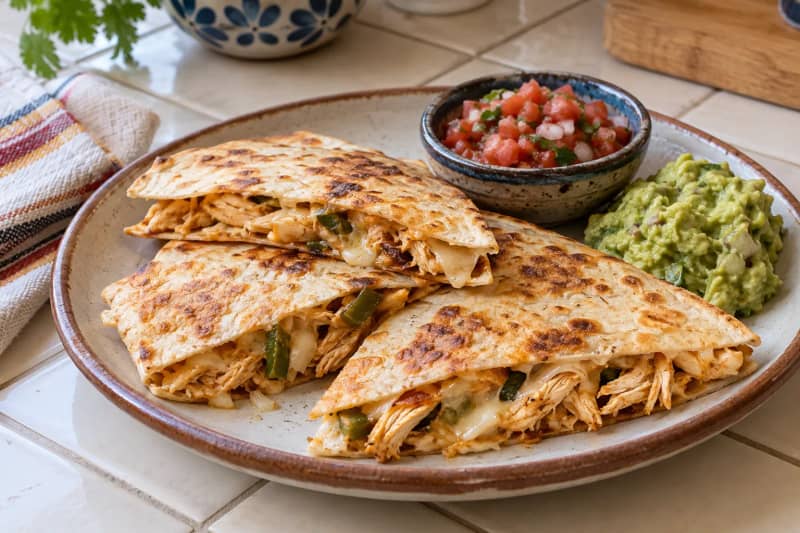 Chicken Quesadillas