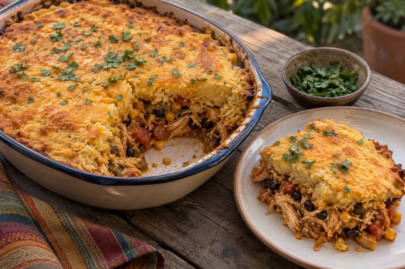 Chicken Tamale Pie
