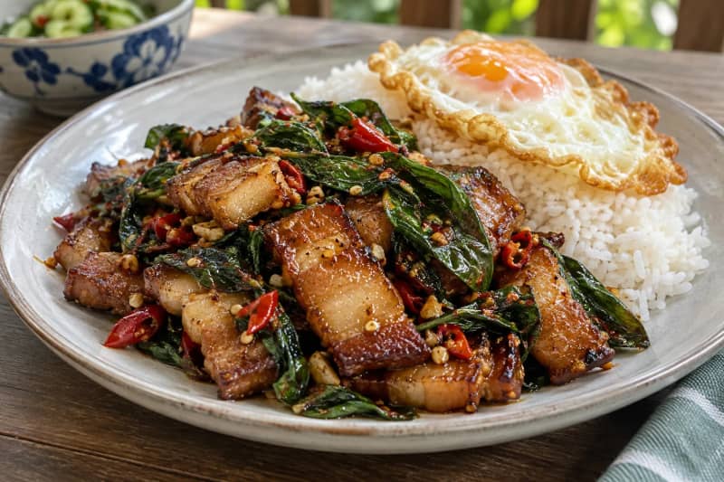 Basil Pork Belly