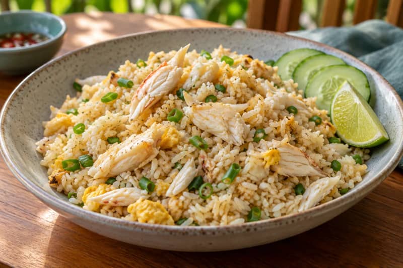 Thai Crab Fried Rice (lite)